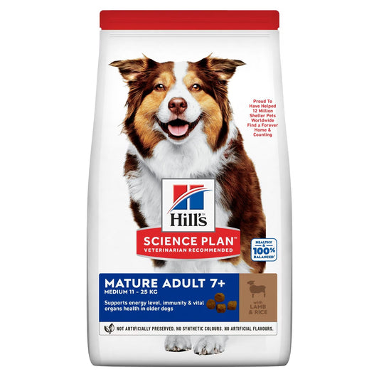 Hill'S Sp Canine Mature +7 Medium Pollo 14Kg