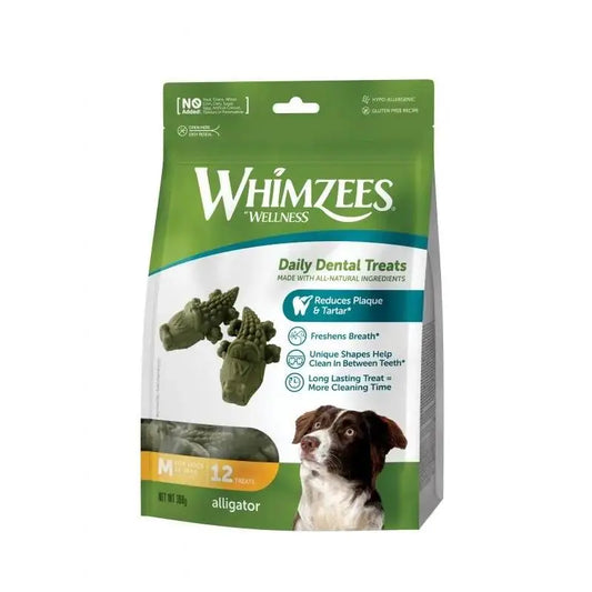 Whimzees Cocodrilo Mix Bolsa 360Gr