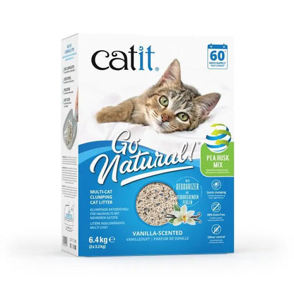 CATIT GO ARENA NATURAL BENTO GUISANTE VAINILLA 6,4KG