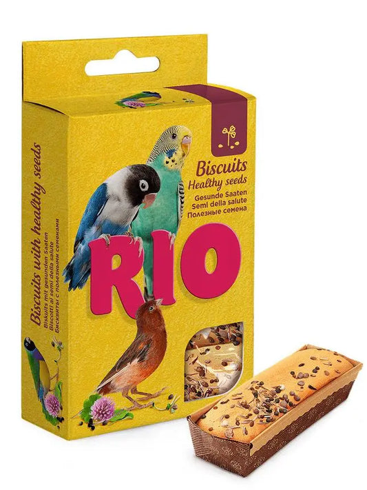 Snack Semillas Saludables Natural Para Aves pack-5X7gr Rio