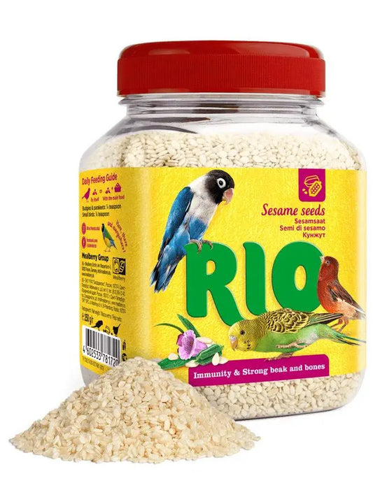 SEMILLAS DE SESAMO PARA TODAS LAS AVES 250GR RIO