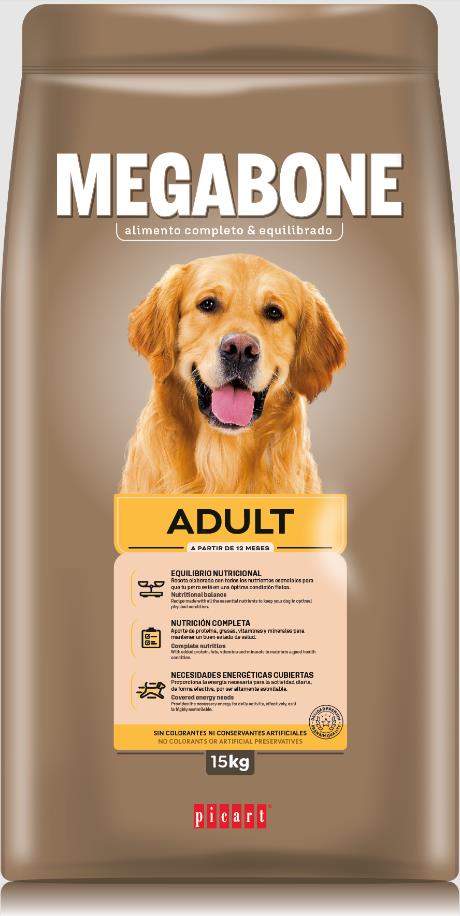 PICART MEGABONE DOG ADULT 15KG