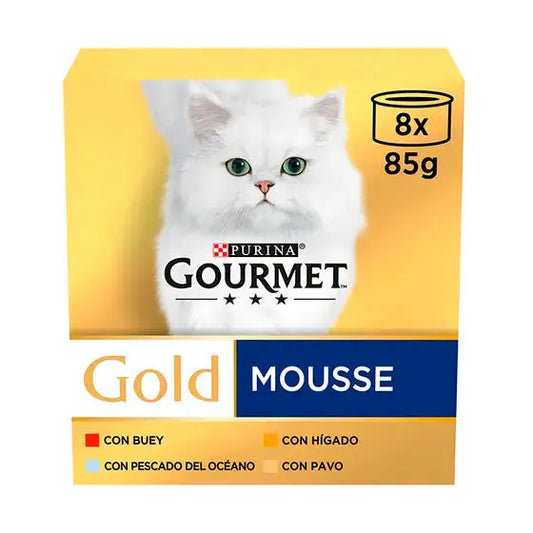 Gourmet Gold Mousse Pack Surtido 8X85G