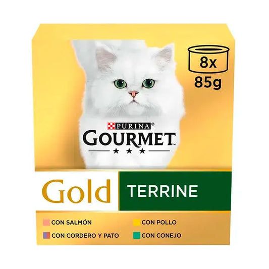 Gourmet Gold Terrine Pack Surtido Pack 8X85G