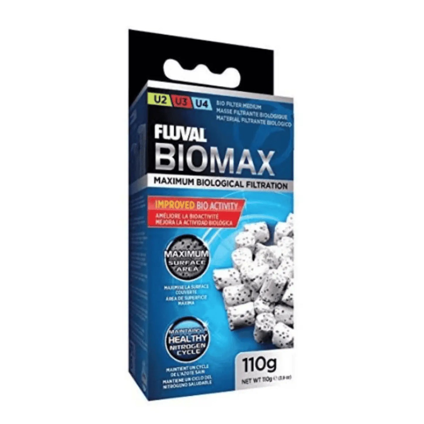 FLUVAL Biomax cargas filtro U 110 gr