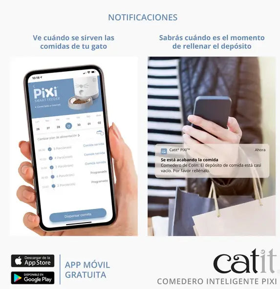 Catit Comedero Inteligente Para Gatos Pixi