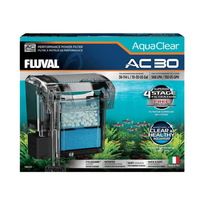 FILTRO MOCHILA FLUVAL AQUACLEAR AC30 (acuarios hasta 114 L.)