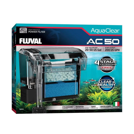 FILTRO MOCHILA FLUVAL AQUACLEAR AC50 (acuarios hasta 190 L.)