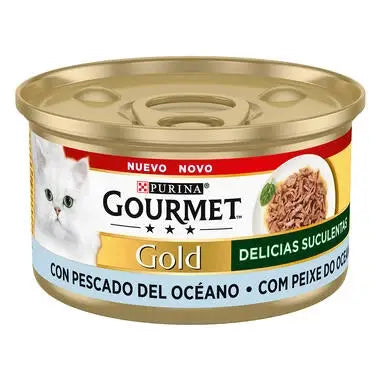 Gourmet Gold Delicias Pescado Oceánico 85G