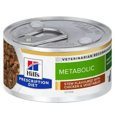 Hill's Feline Metabolic Estofado lata 82g