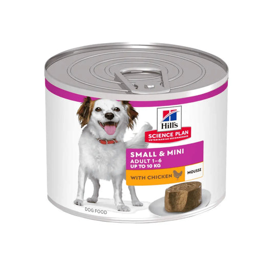 Hill's SP Canine Adult Small & Mini Pollo Mousse lata 200g