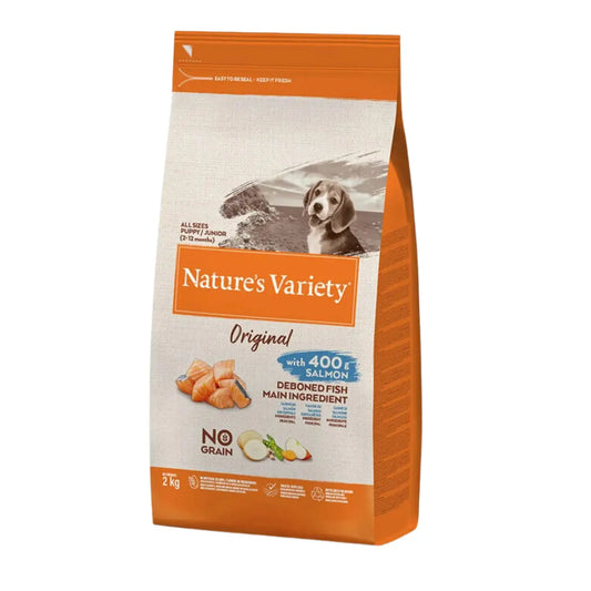 Nature'S Variety Dog Original No Grain Puppy Salmón 3Kg