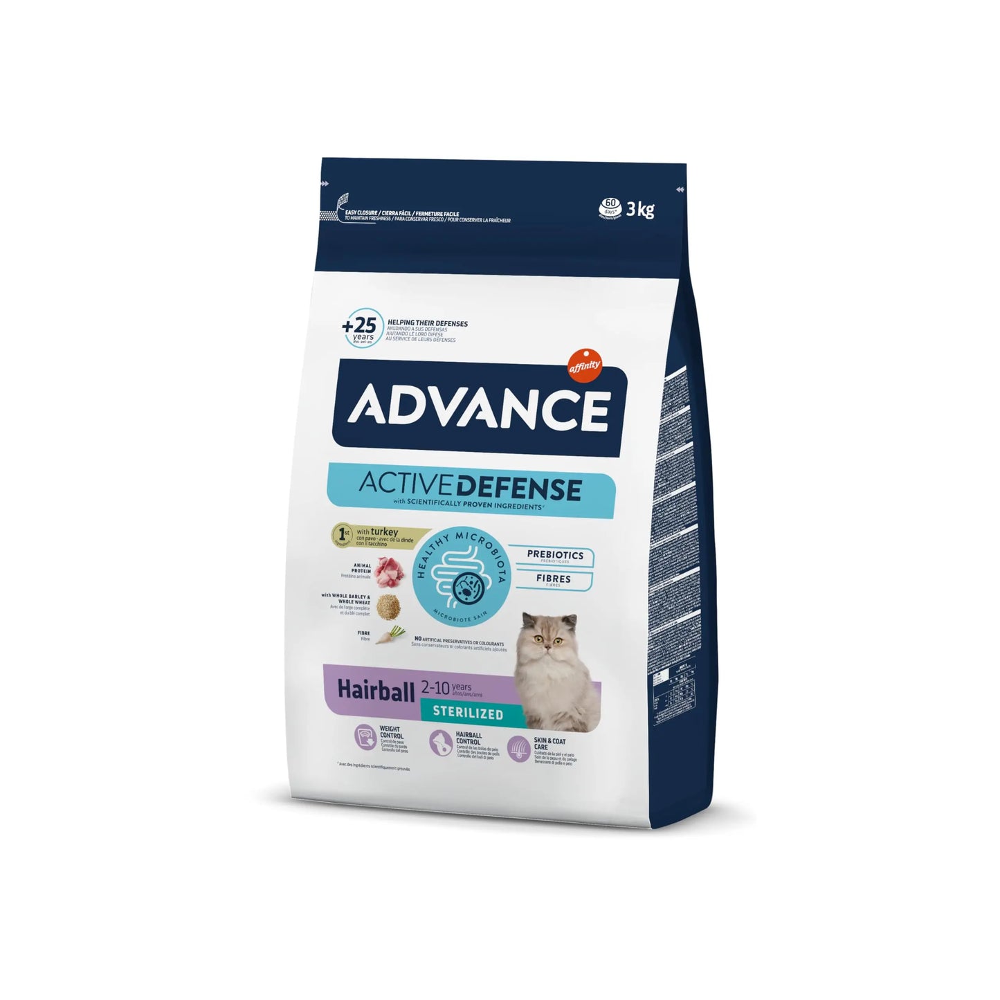 Advance Cat Sterilized Hairball 3Kg