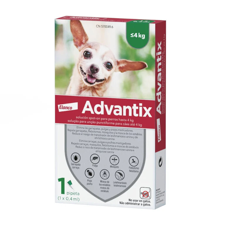 Advantix Pipetas Antiparasitarias Para Perros Udad