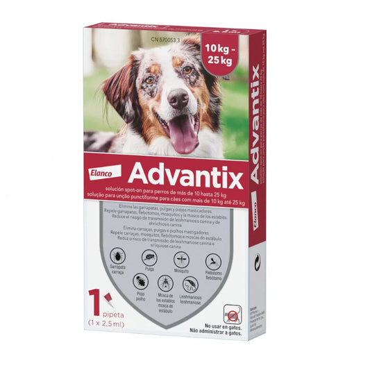 Advantix Pipetas Antiparasitarias Para Perros  Udad