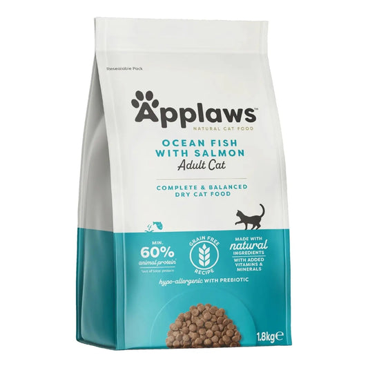 Applaws Cat Dry Adulto Pescado Y Salmón 1,8Kg