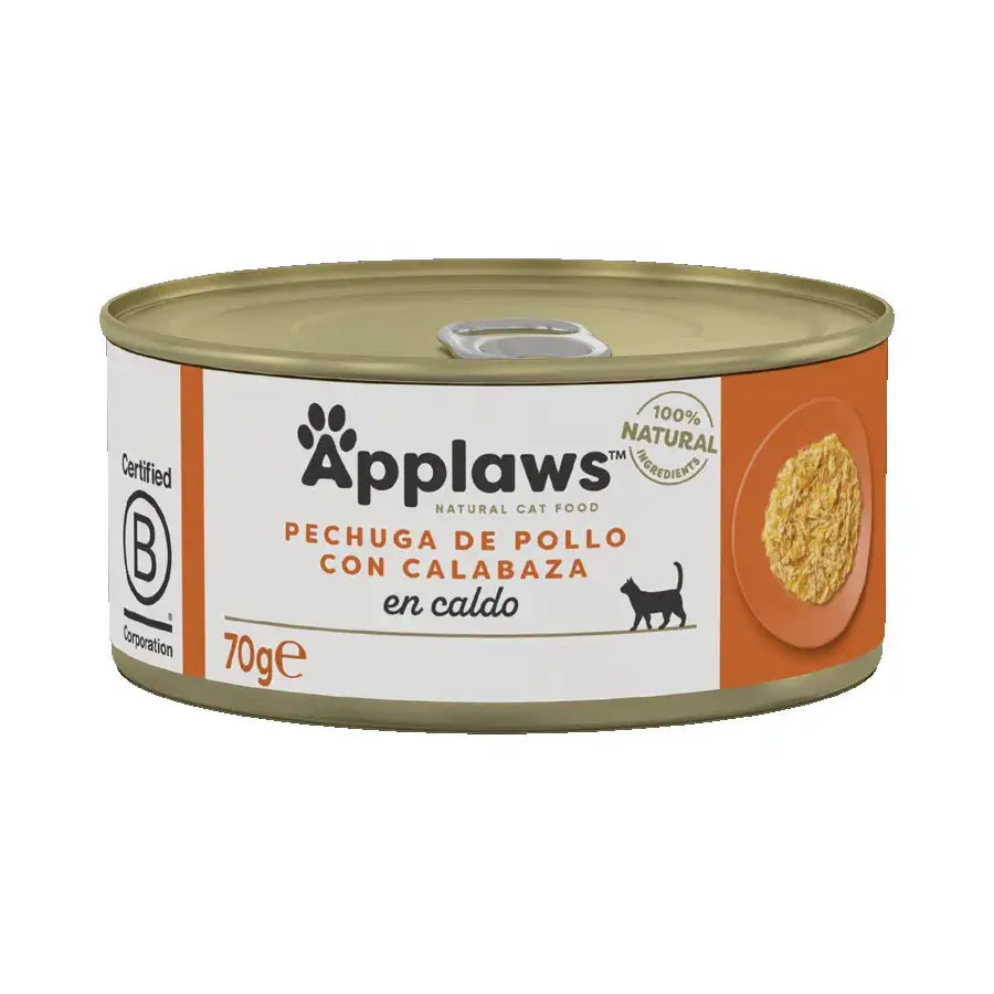 Applaws Cat Pollo Con Calabaza Lata 70G al mejor precio online