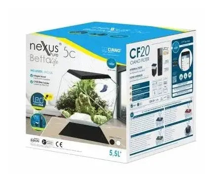 Acuario Nexus 5C Betta Life Blanco 5.5L