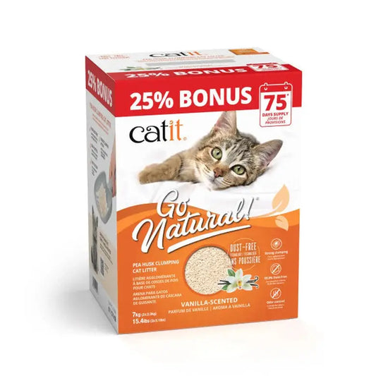 Catit Go Arena Natural Guisante Vainilla 14L 5,6K+25%Gratis