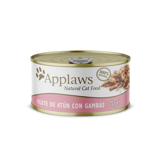 Applaws Cat Atun Con Gambas Lata 70G