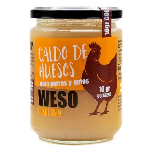 Weso Caldo de Huesos de Gallina 400ml