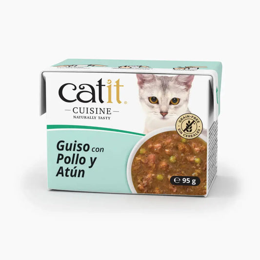 Catit Cuisine Guiso Con Pollo Y Atún 95G