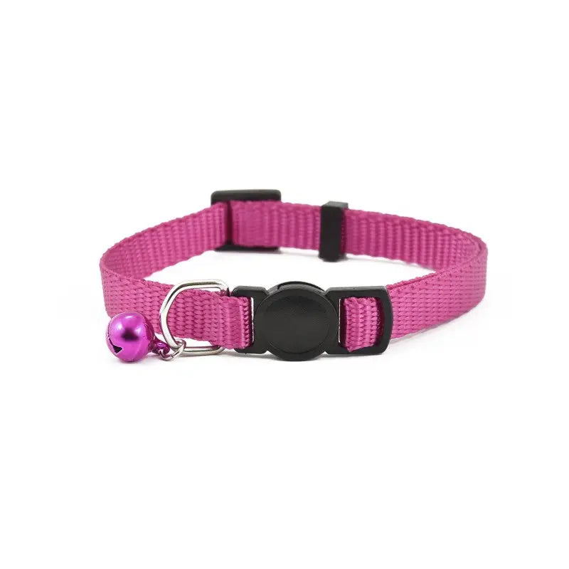 COLLAR GATO BASIC FUCSIA 10mm x 22-33cm NAYECO - Mejor Precio - Mascotas Ávila