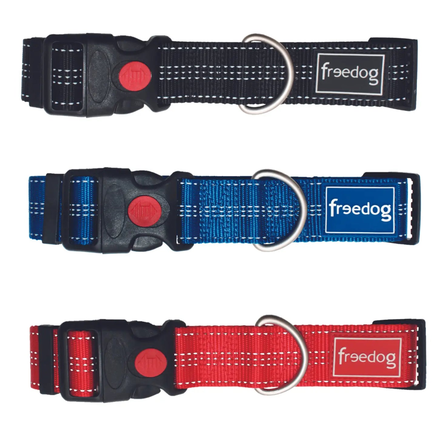 Collar Plus XL Nylon 40mmx55/75cm Freedog