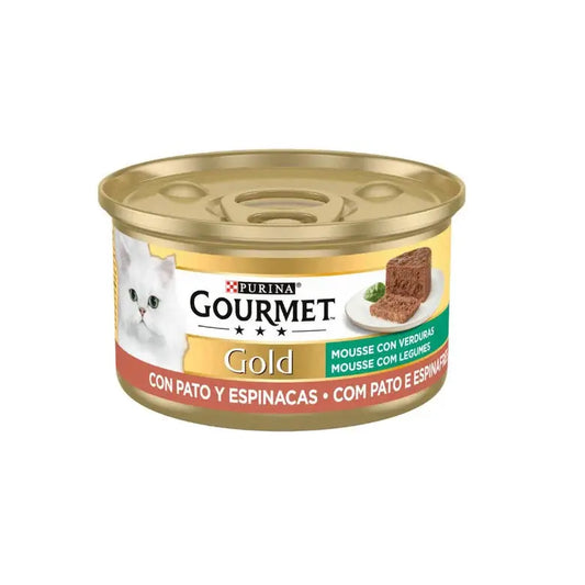 Gourmet Gold Mousse Pato&Espinaca 85G
