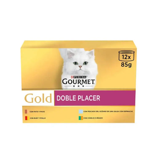 Gourmet Gold Doble Placer Surtido Pack 12X85G