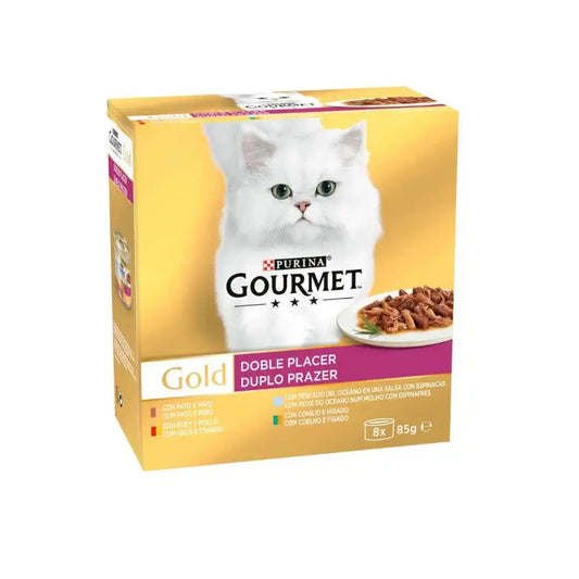 Gourmet Gold Doble Placer Pack Surtido Pack 8X85G