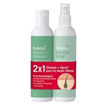 Cutania Glycozoo Pack Shampoo 355 Ml+ Spray 236 Ml