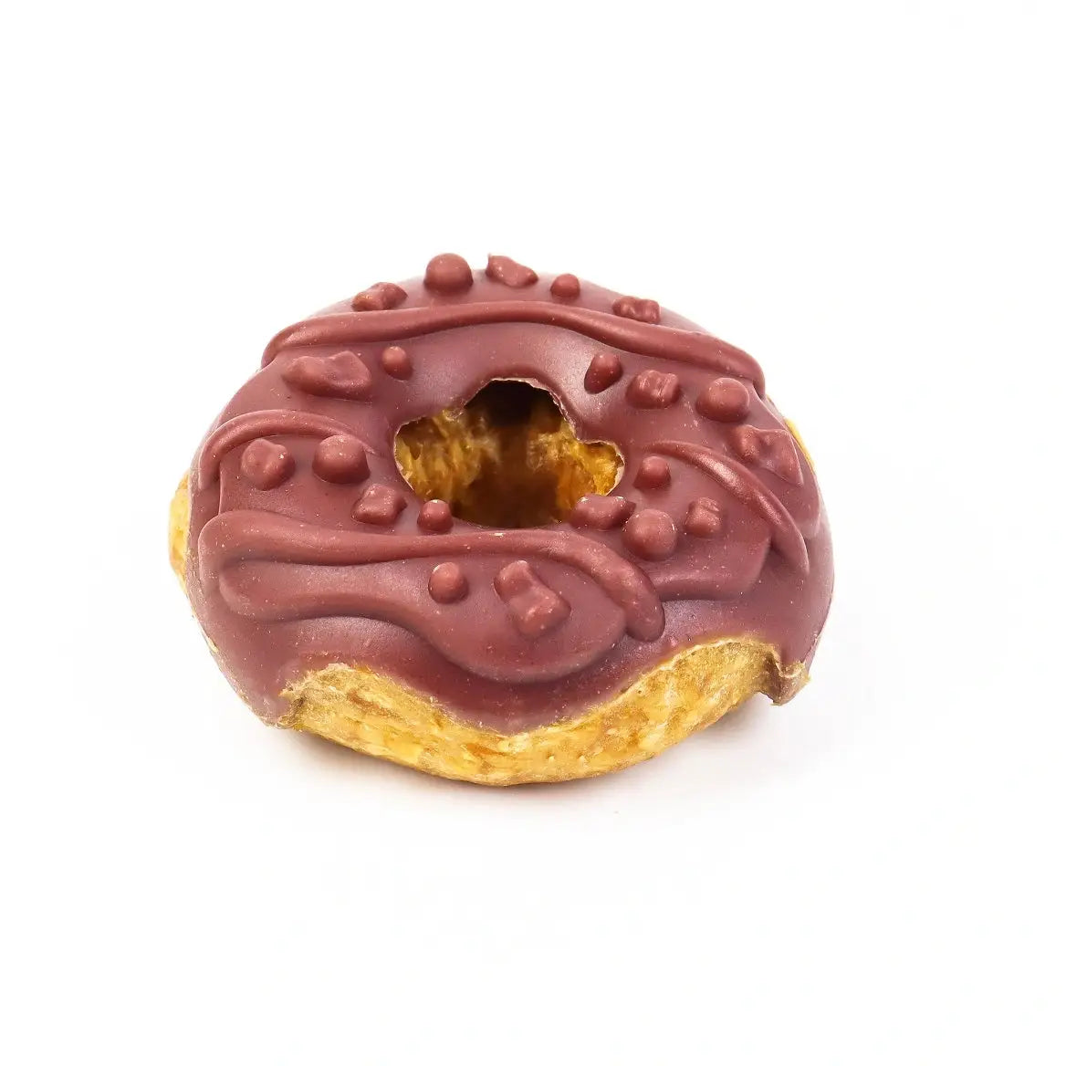 Snack Donut Pollo Glaseado De Arandanos 9Cm