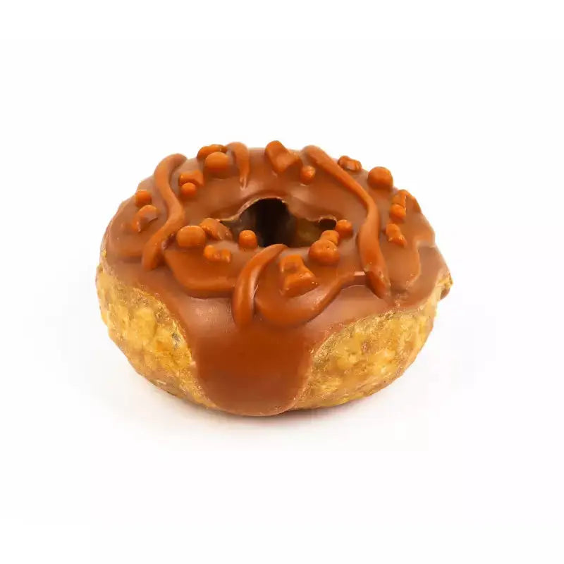 Snack Donut Pollo Glaseado De Zanahoria 9Cm