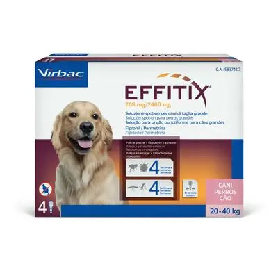 Effitix Perros 4 Pipetas