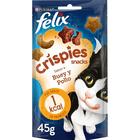 Felix Crispies Buey&Pollo 45G