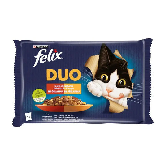 Felix Fantastic Duo Carnes Pack 4X85G