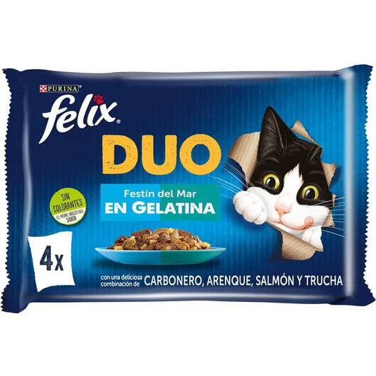 Felix Fantastic Duo Pescados Pack 4X85G