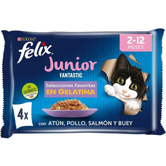 Felix Fantastic Junior Pack 4X85G