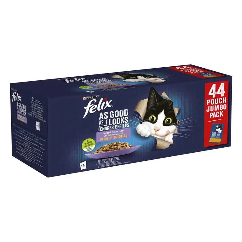 Felix Fantastic Selección De Sabores En Gelatina Pack 44X85G