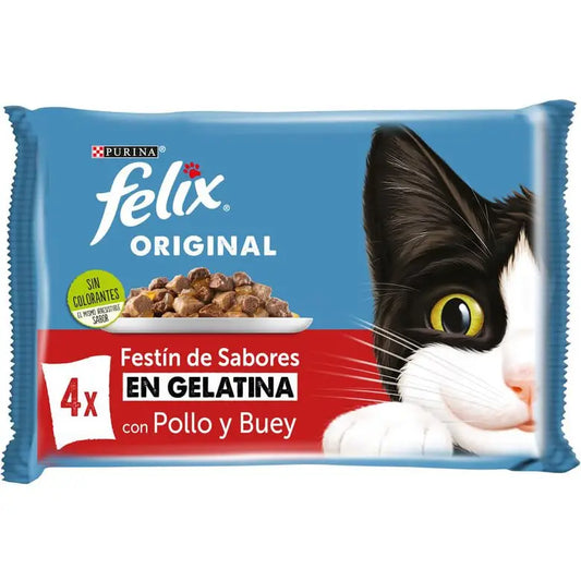 Felix Original Selección Carnes Pack 4X85G