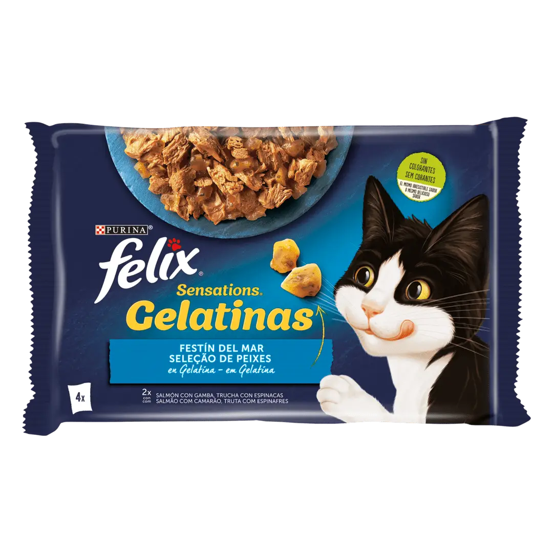 Felix Sensations Selección Pescado Pack 4X85G