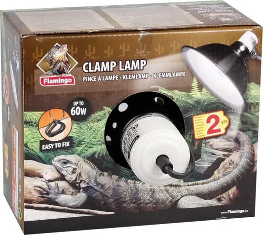 Flamingo Clamp Lamp Reptil  60W