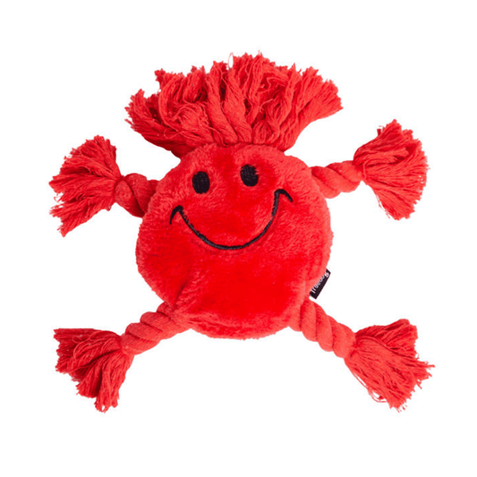 Freedog Juguete Perro Happy Emoji Rojo 32x30cm