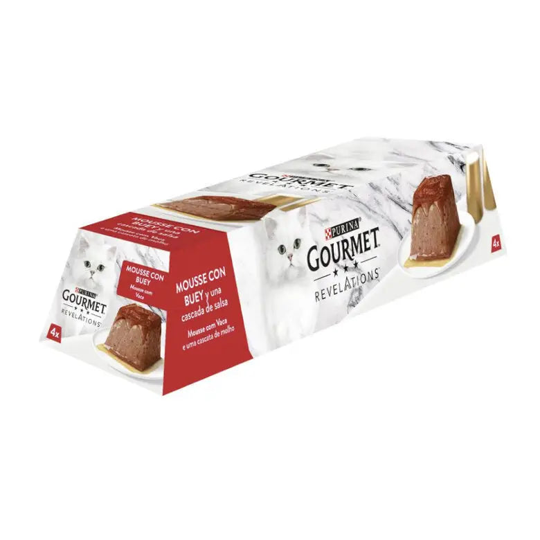 Gourmet Revelations Mousse Buey Pack 4X57G