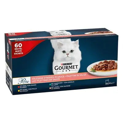 Gourmet Perle Delicias Pollo&Buey Pack 60X85G