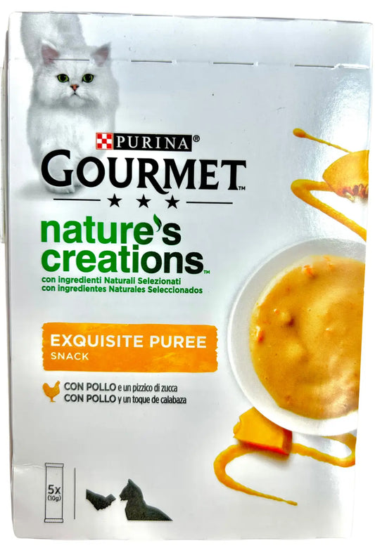 Gourmet Nature'S Creations Pure Pollo&Calabaza 5X10G