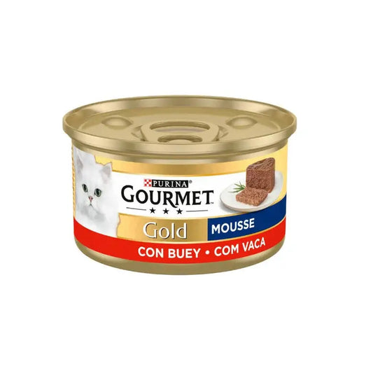 Gourmet Gold Mousse Buey 85G