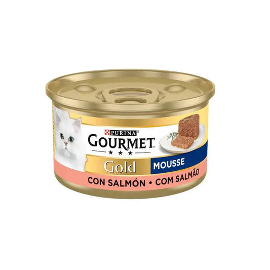 Gourmet Gold Mousse Salmón 85G