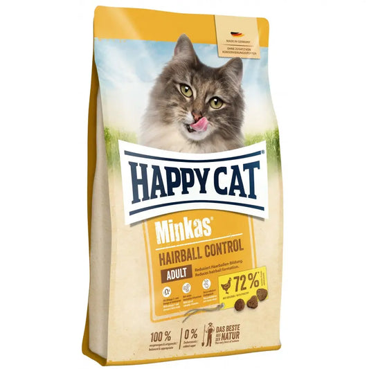 Happy Cat Minkas Adult Hairball Control 1.5 Kg (Ave De Corral)